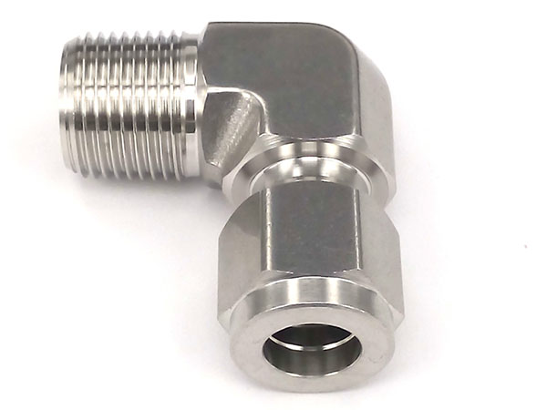 直角終端卡套接頭